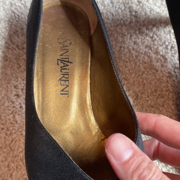 HUGE CLOSET SALE 😎RARE 1980s Authentic YSL heels - Picture 4 of 10